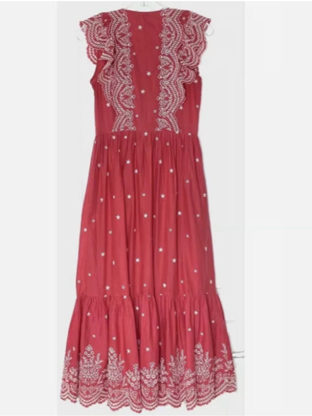 Ulla Johnson Red Dress Topline - Picture 2 of 8